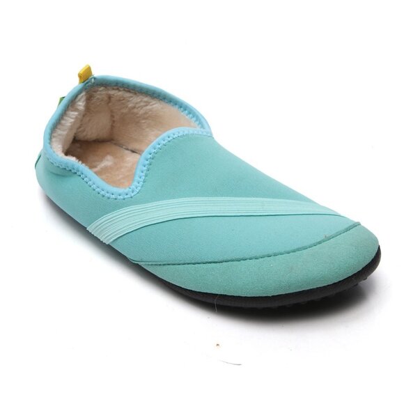 FitKicks KoziKicks Active Slippers Shoes Faux Fur Lined Neoprene Rubber Sole - Picture 3 of 11